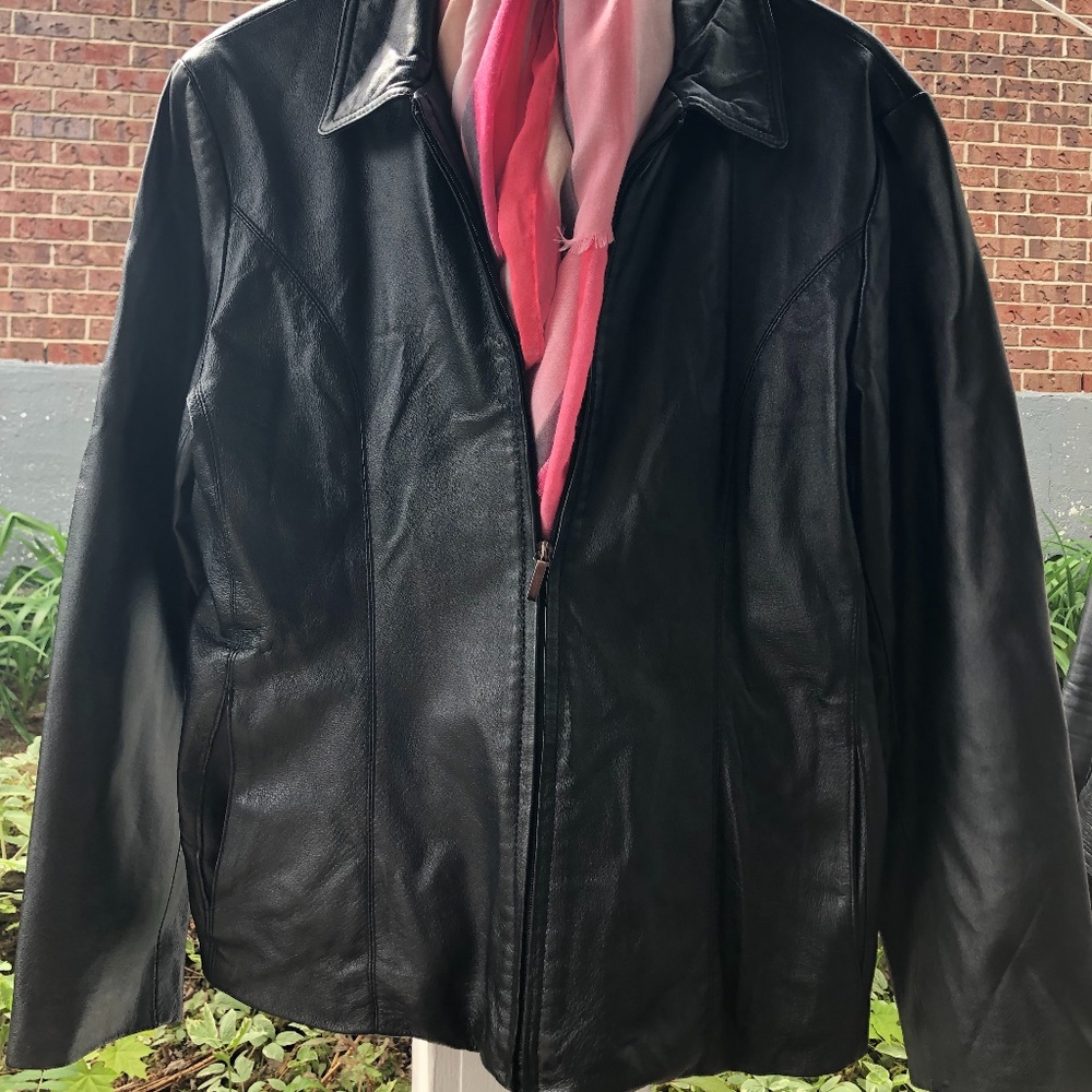 Vintage leather jacket